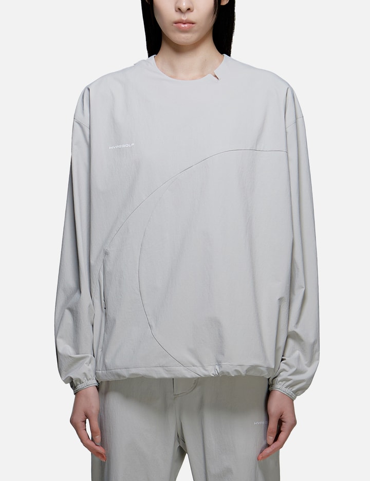 Hypegolf X Post Archive Faction (paf) Woven Track Top In Grey