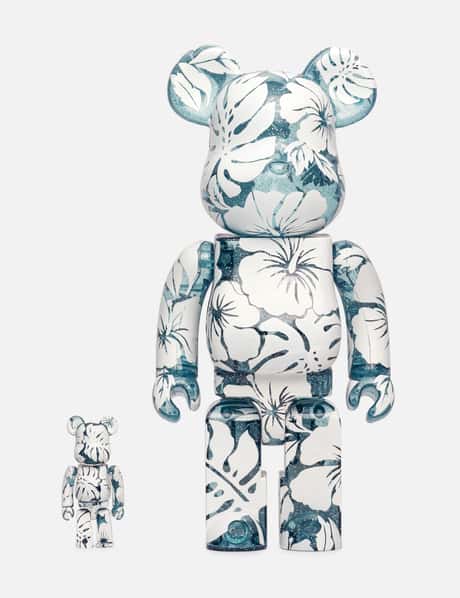 Medicom Toy Leilow Hawaii 400% + 100% Be@rbrick Set