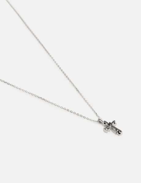 CRUCIS Mini Cross Pendant Necklace view 9