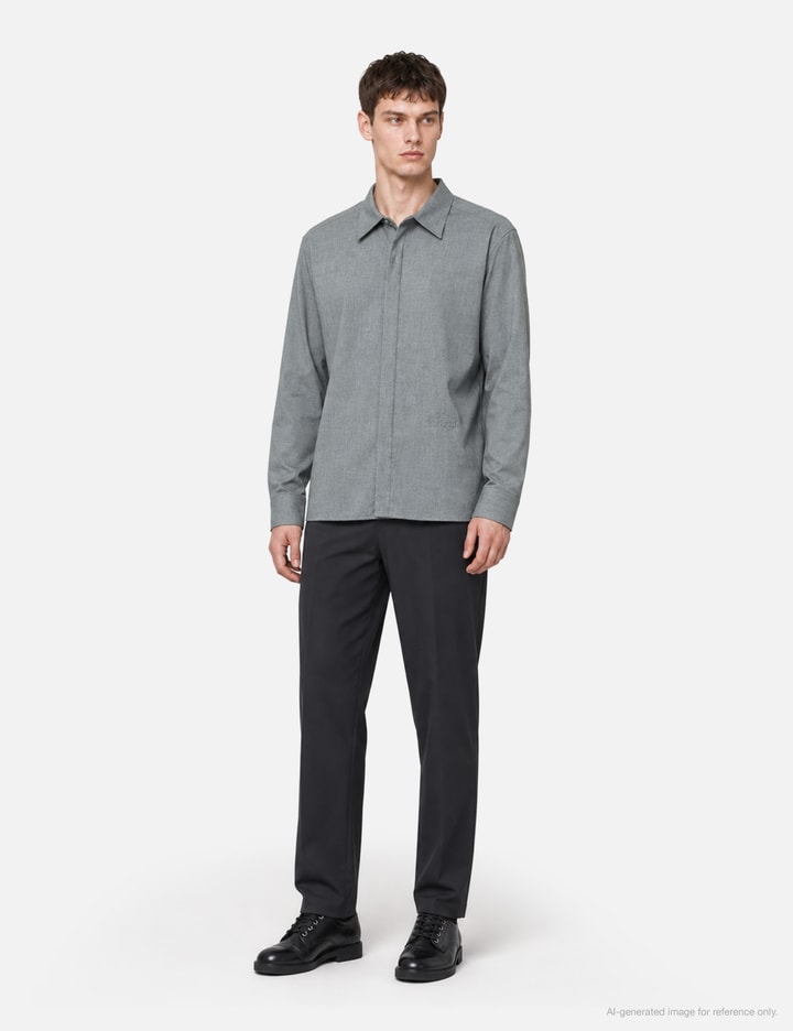MM6 Maison Margiela Zip-Fastening Cotton Shirt Jacket