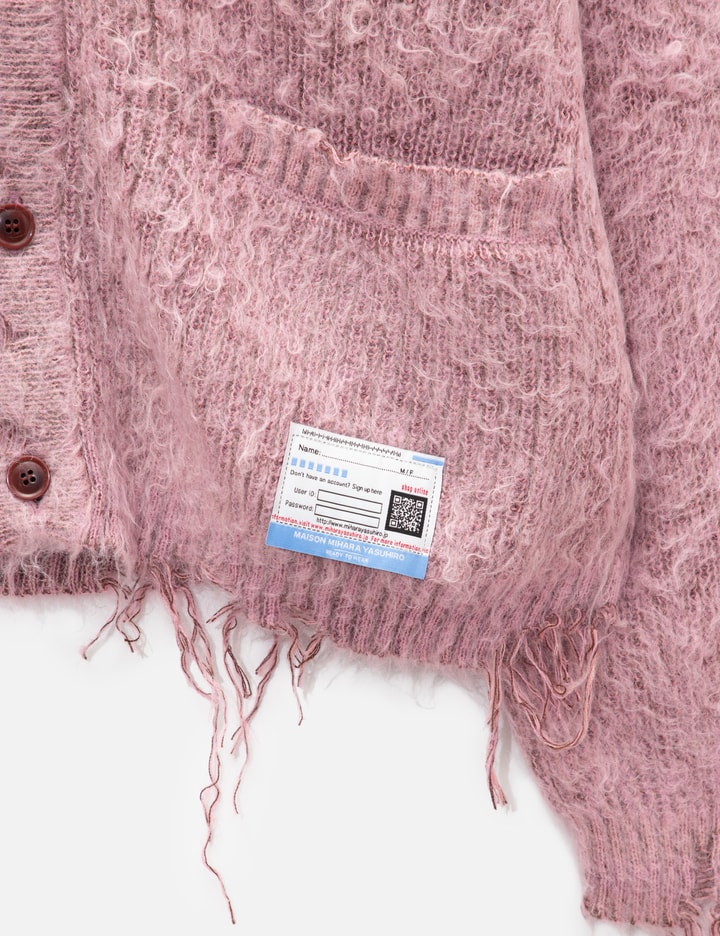 MOHAIR KNIT CARDIGAN Placeholder Image