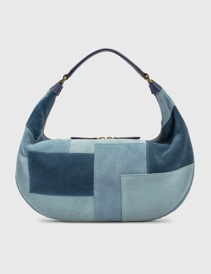 Staud Sasha Bag - Blue Patchwork