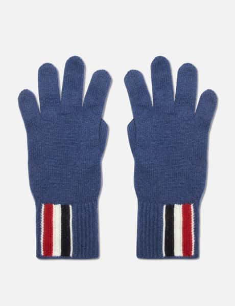 Thom Browne - RWB Stripe Merino Wool Gloves  HBX - Globally Curated  Fashion and Lifestyle by Hypebeast