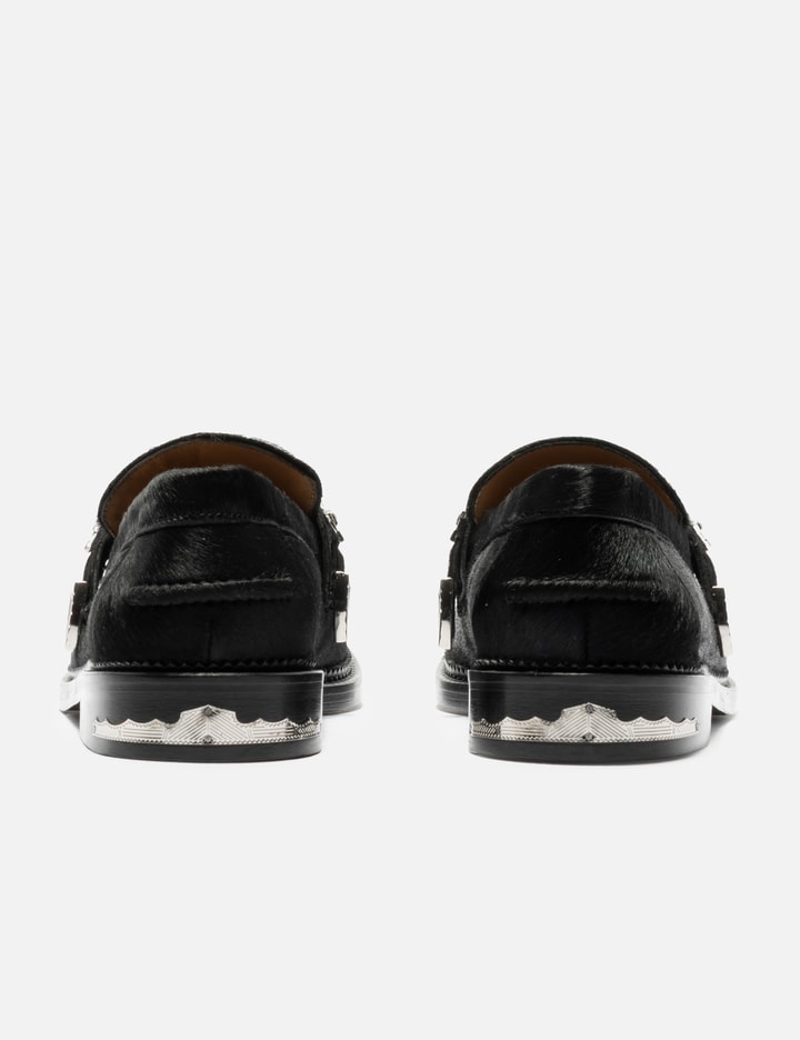 HBX EXCLUSIVE BLACK PONY LOAFER Placeholder Image
