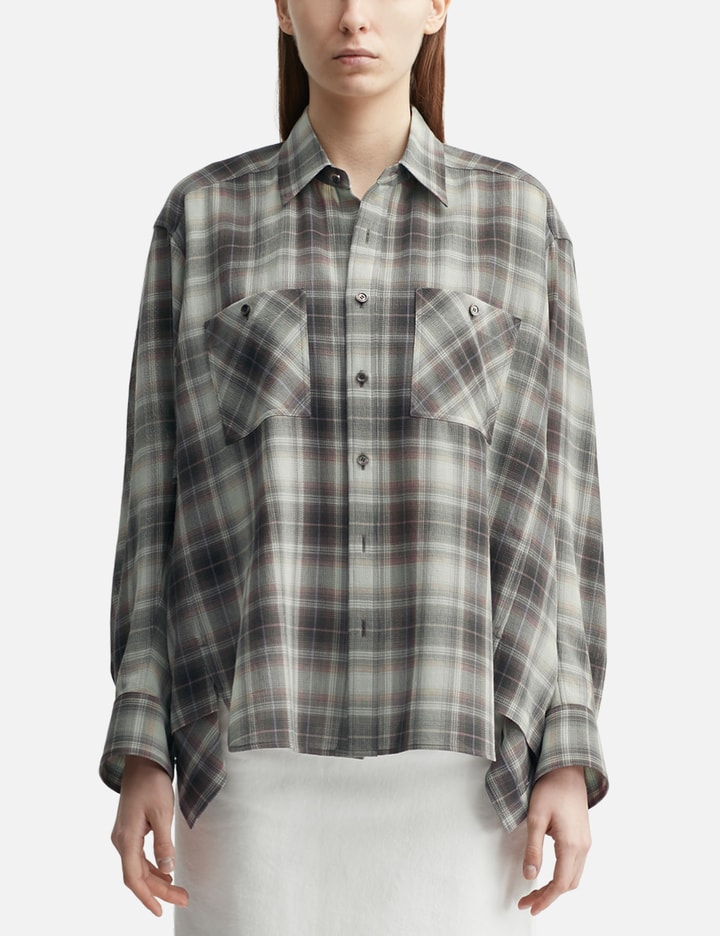 Beautiful People Double-End Fresco Flannel Check Shirt