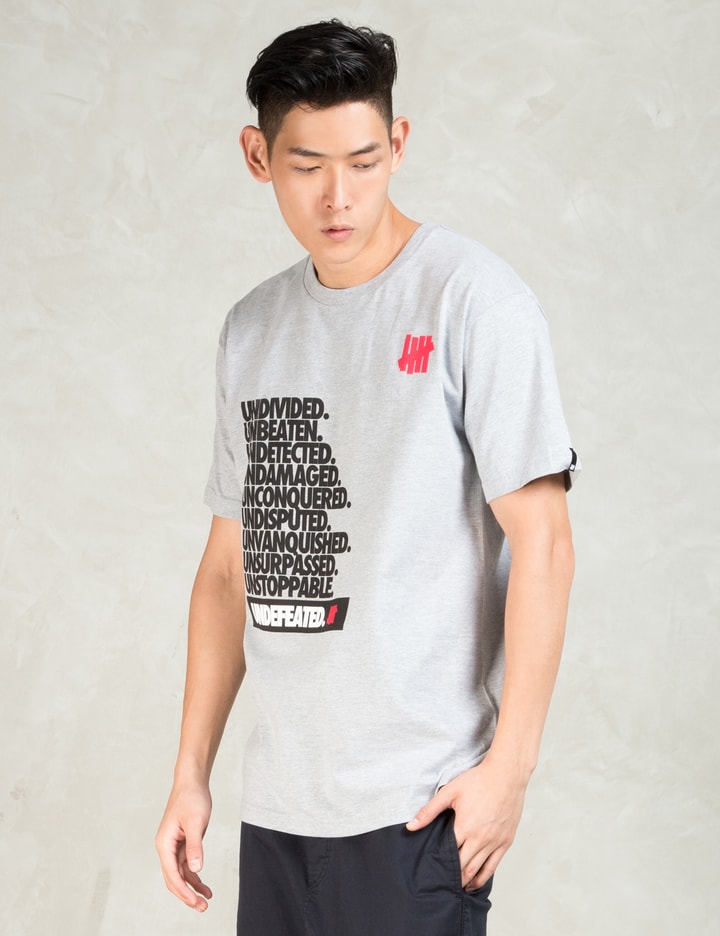 Grey Undivided T-Shirt Placeholder Image