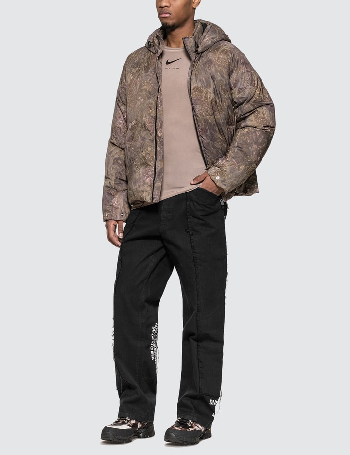 Camo Hooded Puffer Jacket Placeholder Image