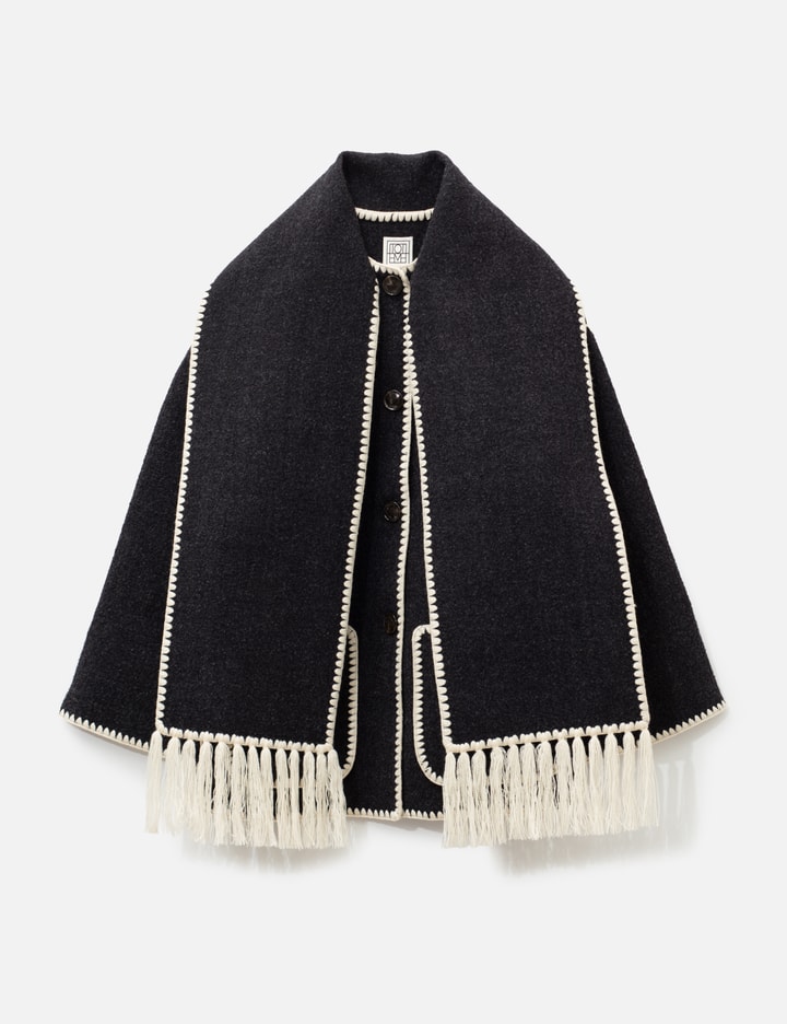 TOTEME Embroidered Scarf Jacket
