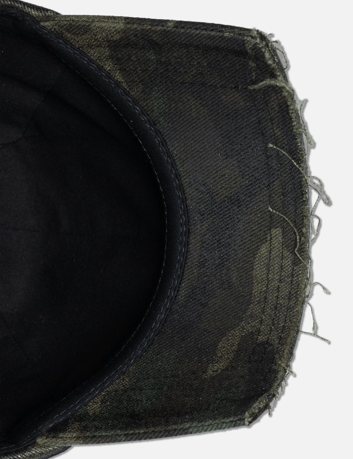 "Thorne" Embroidered Cap In Camo view 4