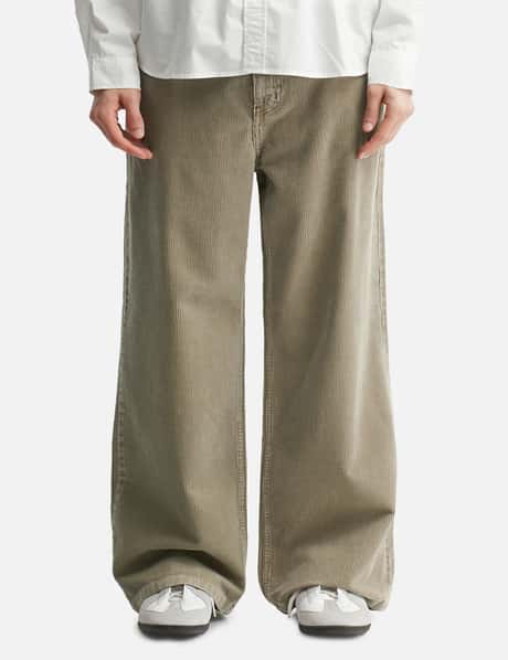 Corduroy Washed Semi Wide Pants view 11