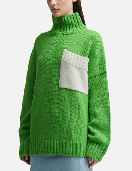 JW Anderson - パッチポケット タートルネック ジャンパー | HBX 
