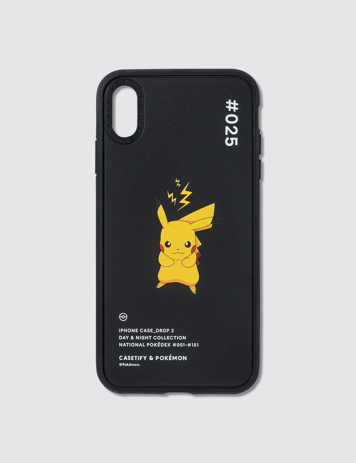 Pikachu 025 Pokédex Night Iphone XS Max Case Placeholder Image