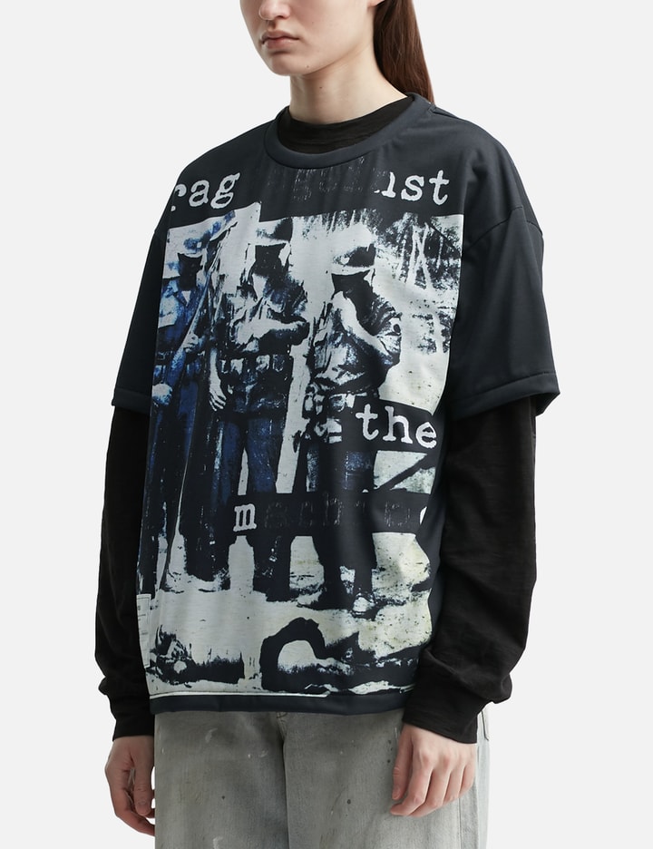 Trompe L'Oeil Scratch T-Shirt Placeholder Image