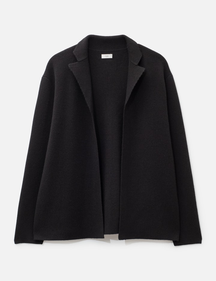 YOKE Cashmere Knit Jacket