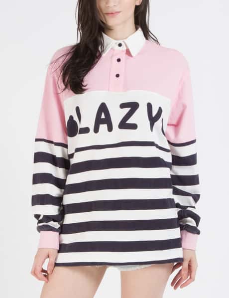 LAZY OAF Multicolor Lazy Girl Rugby Jersey HBX