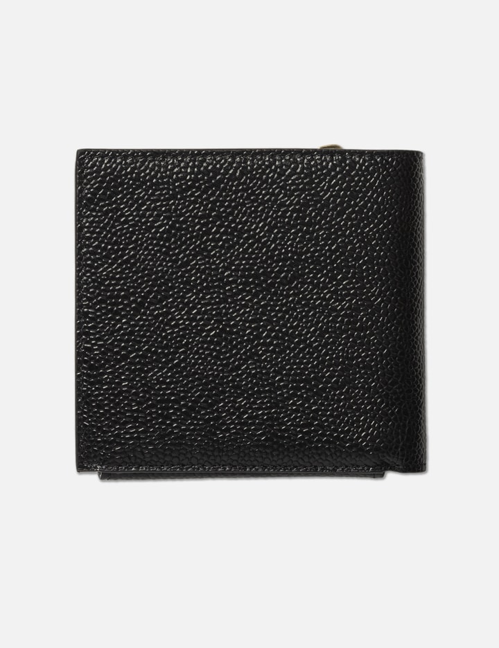 Shop Thom Browne Fold-out Coin Purse Billfold In Black