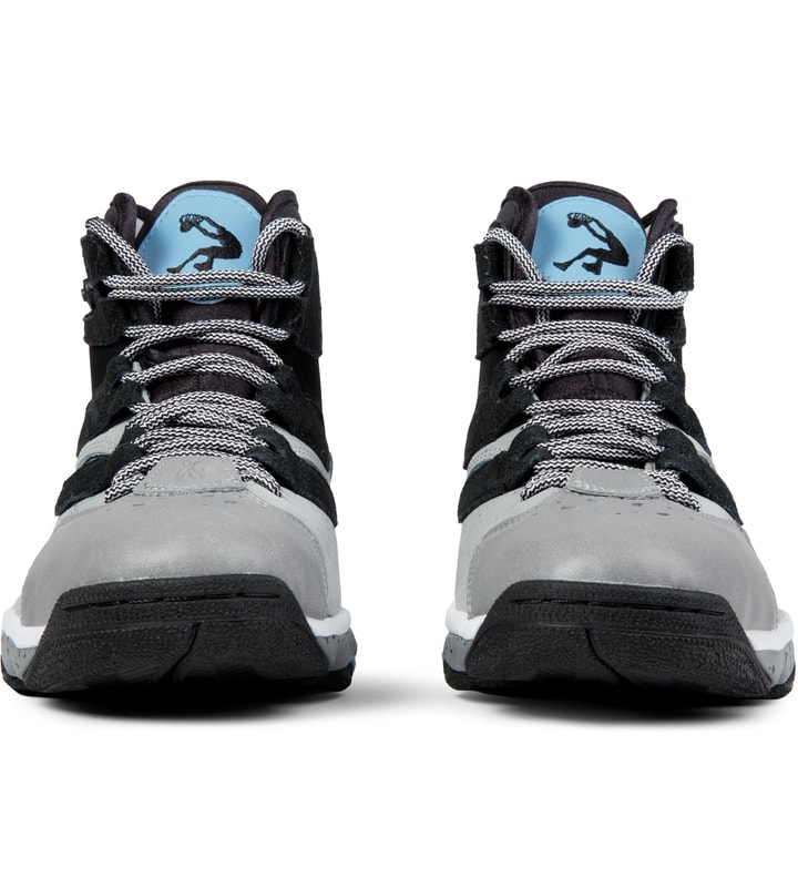 Grey/Black Shaq Attaq IV - Brick City Sneakers Placeholder Image