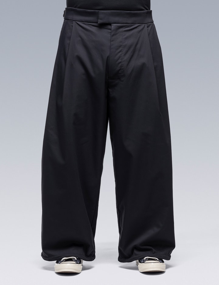 Acronym Black Pleated Trousers