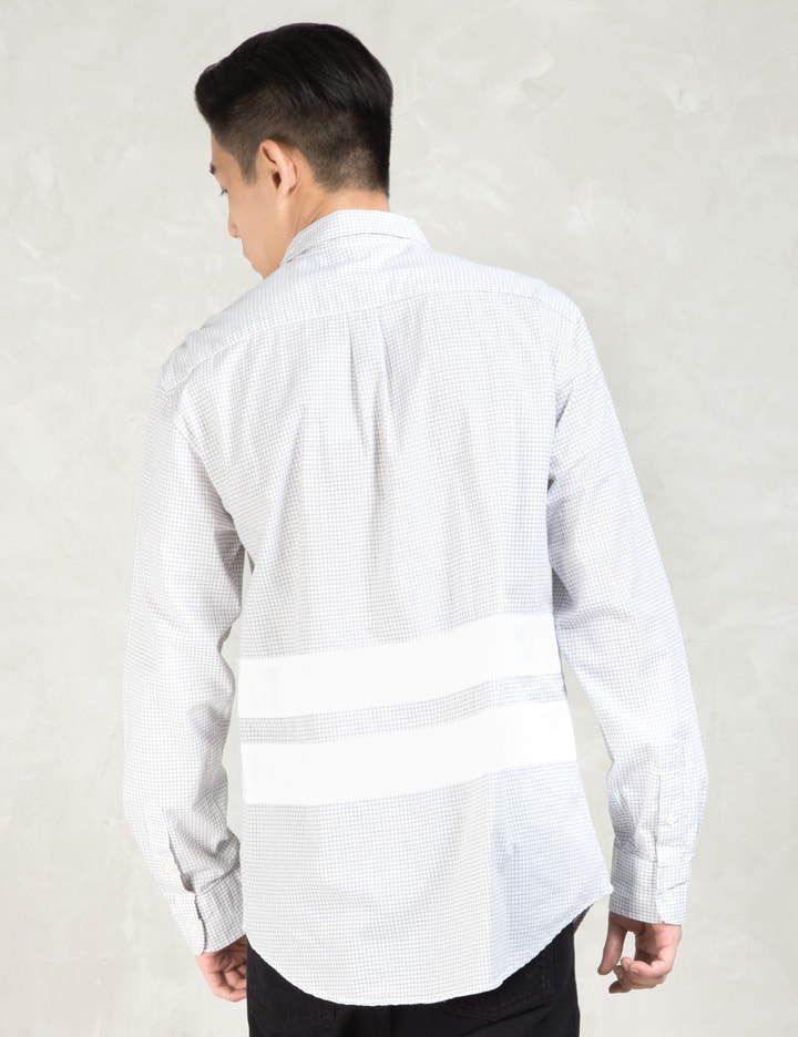 Black/white Wrap Panel Shirt Placeholder Image