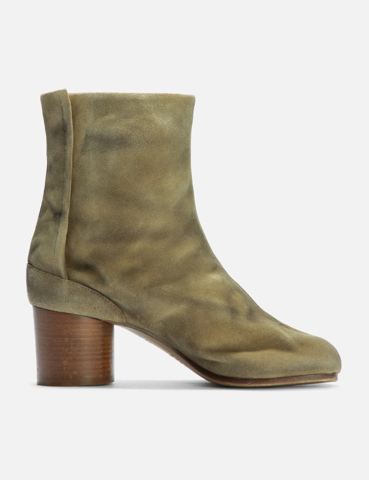 Shop Maison Margiela Tabi Ankle Boot In Brown