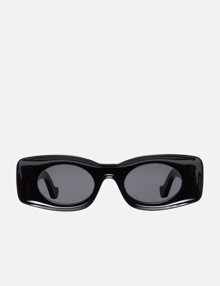 Loewe Rectangular Sunglasses In Black