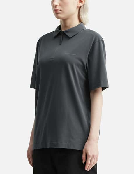 X POST ARCHIVE FACTION (PAF) Half Zip-Up Polo T-Shirts view 18