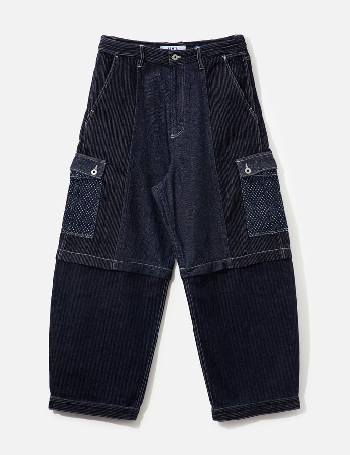 FDMTL Front Pocket Wide Pants Rinse