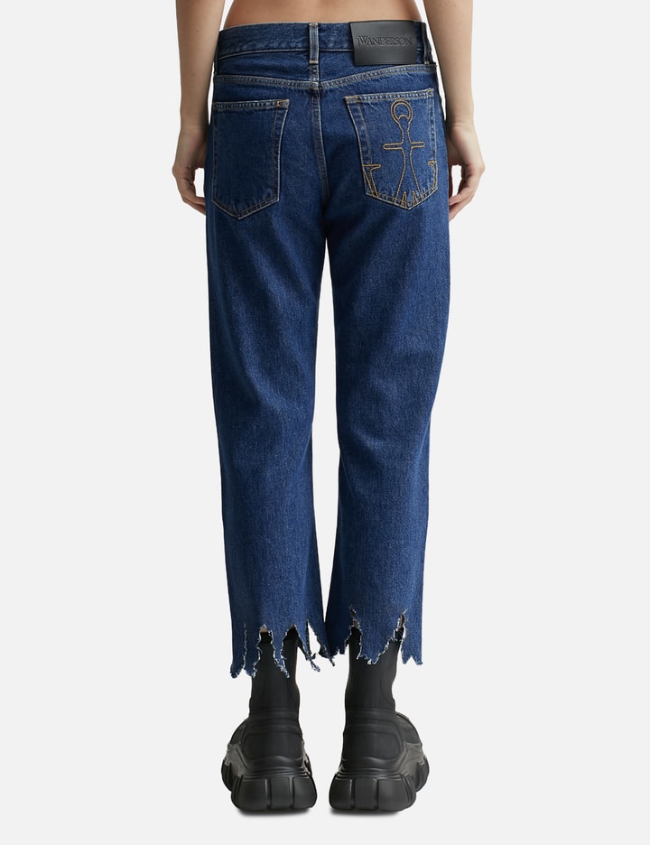 Lasercut Cropped Jeans Placeholder Image