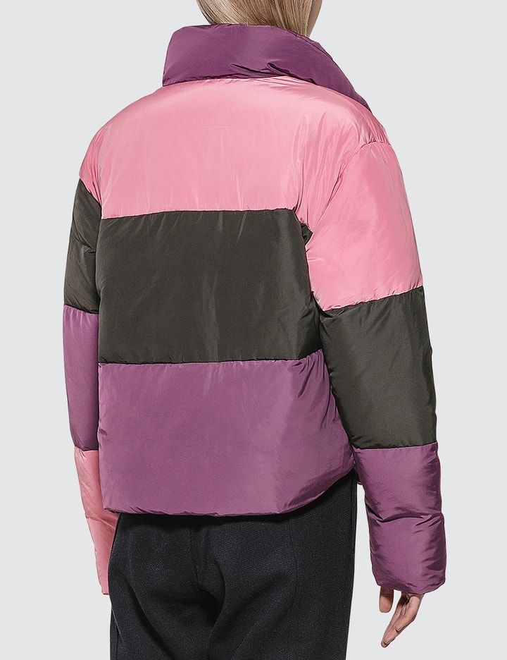 Color Block Puff Down Jacket Placeholder Image