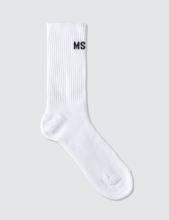 Minimal Socks With Logo Placeholder Image