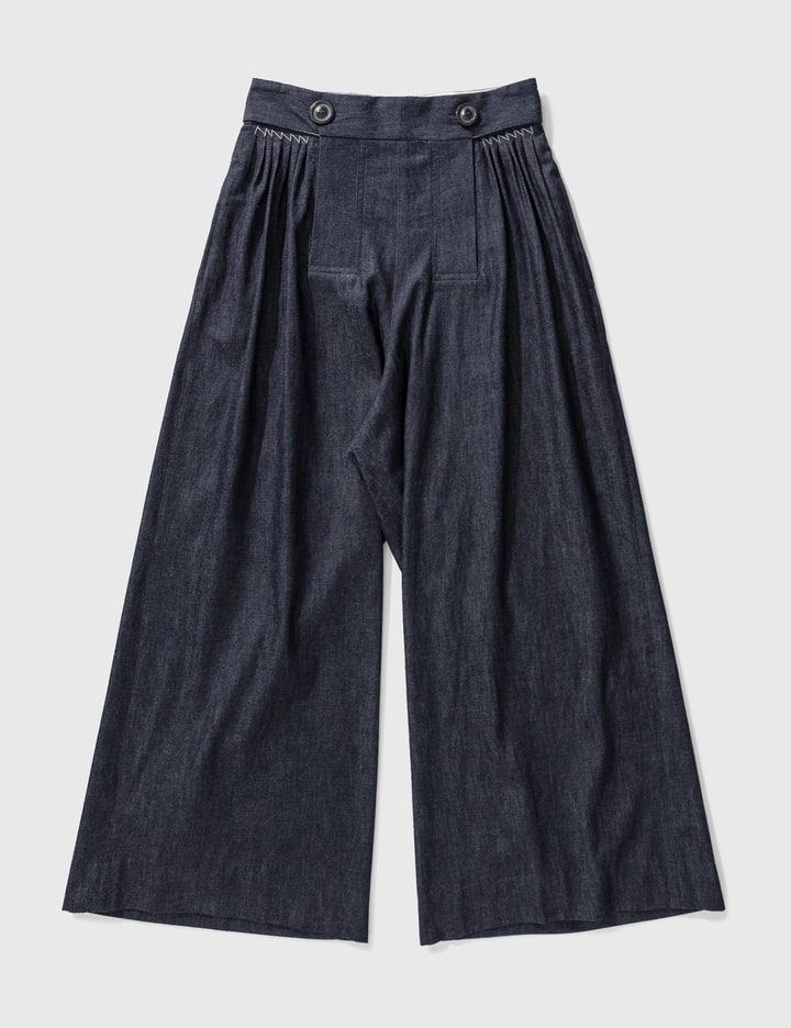 Wide Denim Pants Placeholder Image