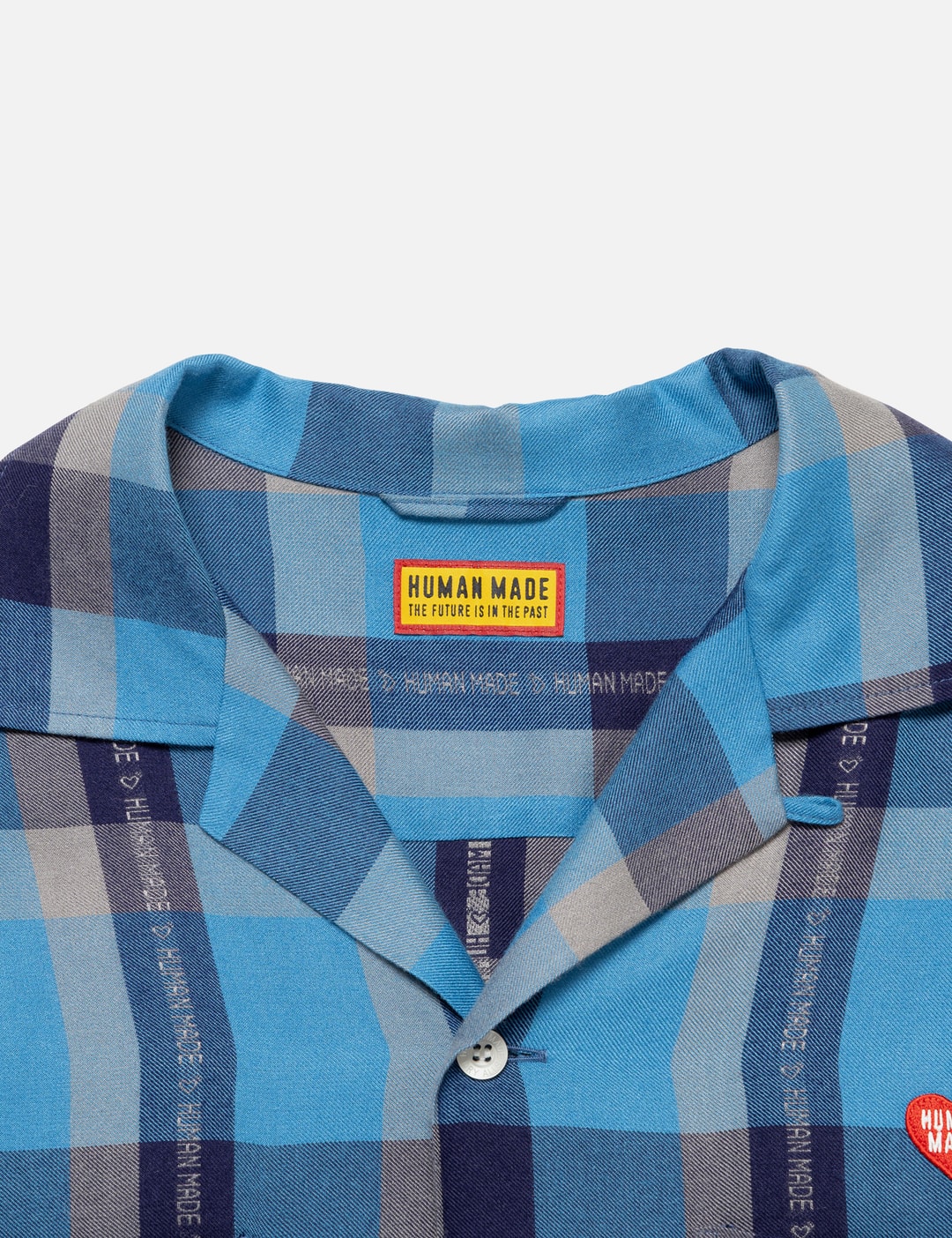 Open Collar Check Shirt view 12