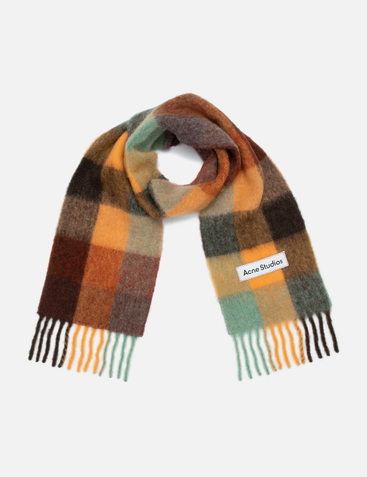 Mohair Checked Scarf Placeholder Image