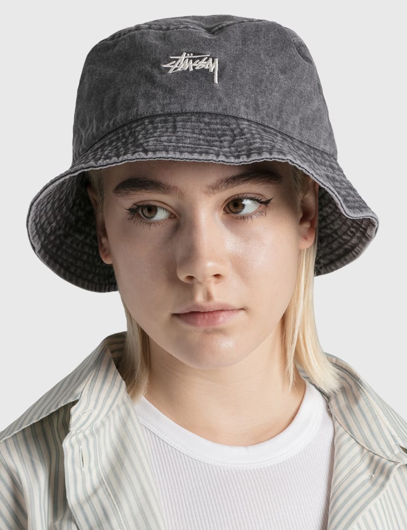 Stussy - Washed Stock Bucket Hat | HBX 