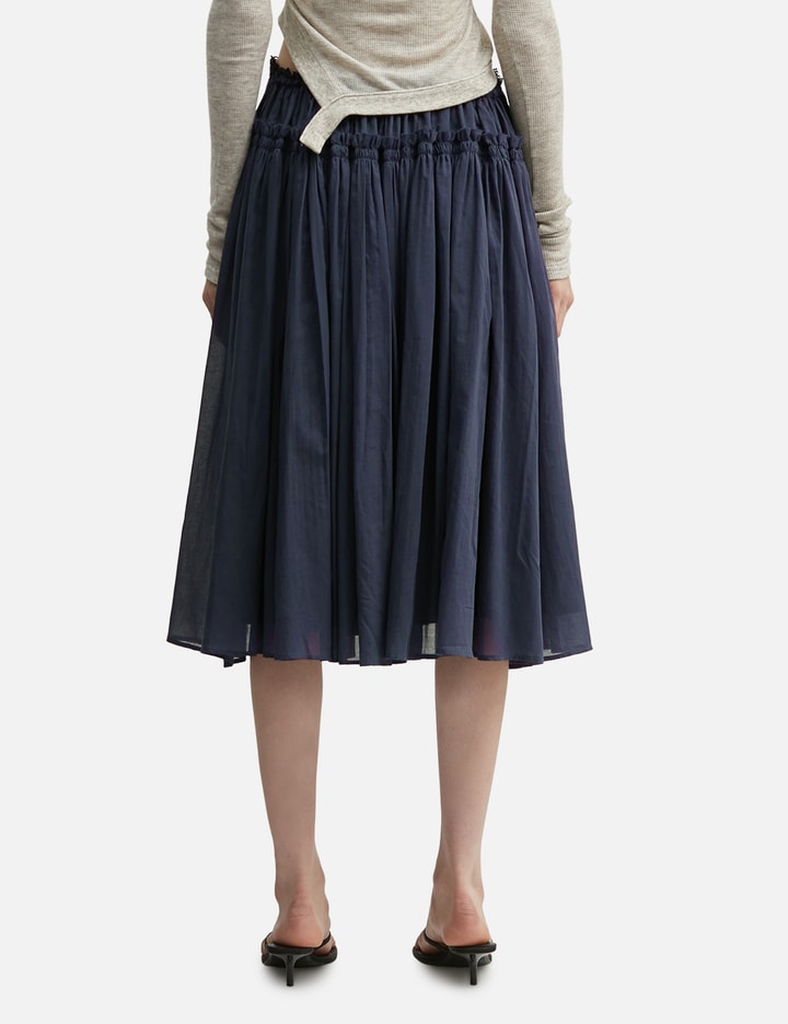 Glowny Lace String Gathered Long Skirt