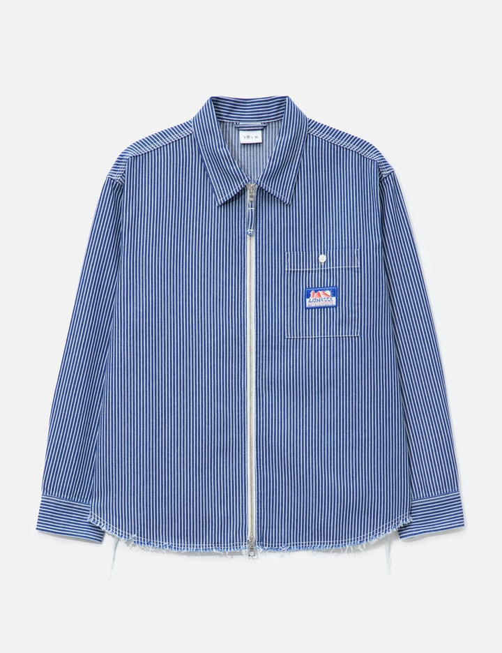 Victoria Lion Rock Hickory Zip Shirt