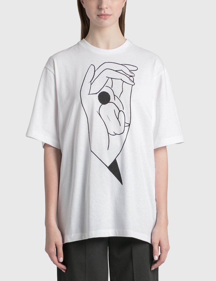 Printed T-shirt With Side Slit Placeholder Image