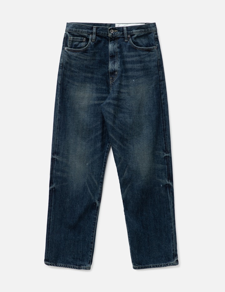 Washed Denim DP Basic Pants Placeholder Image