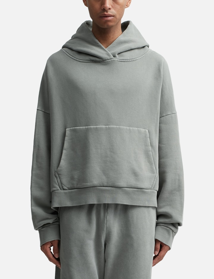 Shop Entire Studios Heavy Hood Hoodie In Grey