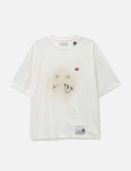Maison Mihara Yasuhiro Smily Face Printed T-shirt 2