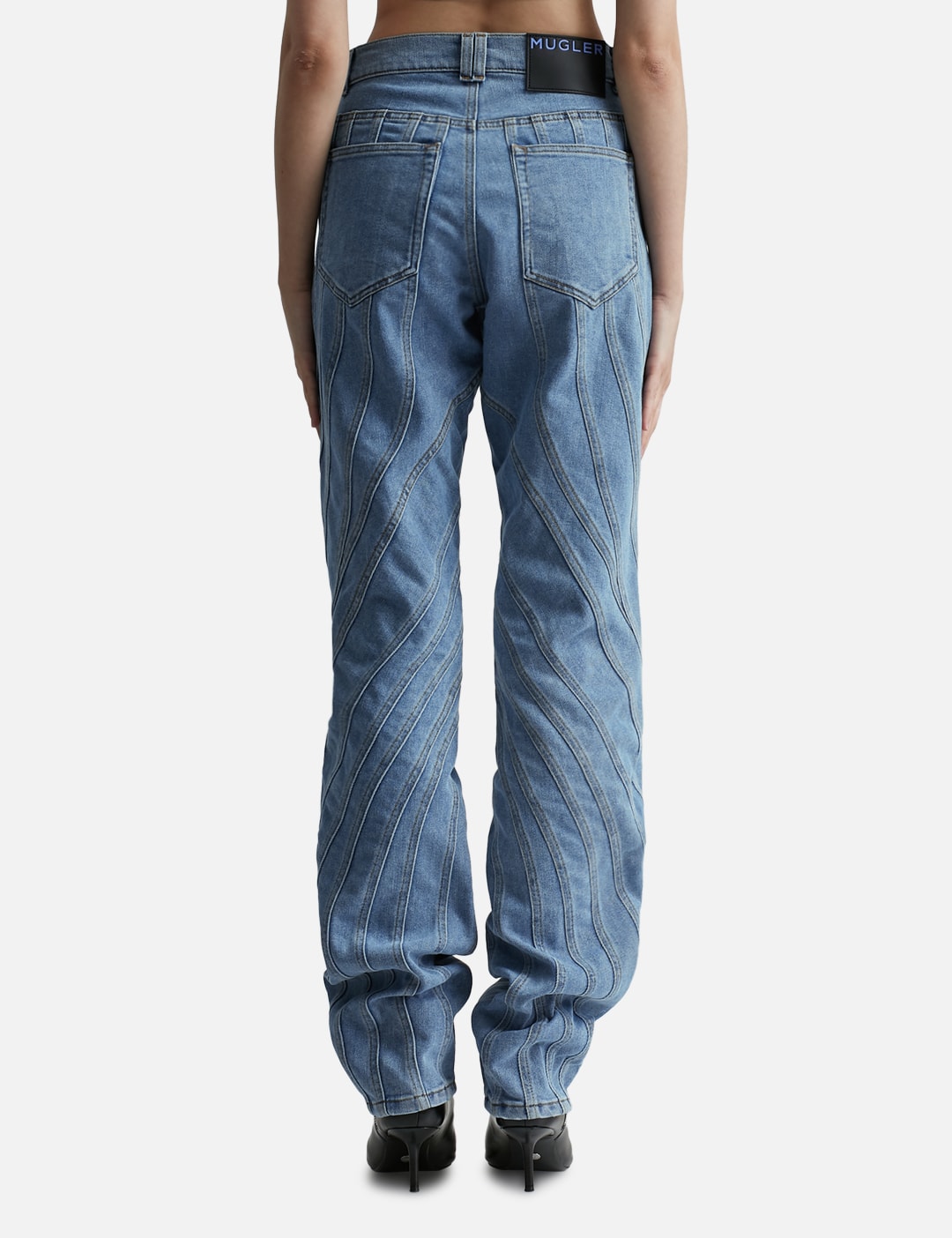 Low Waisted Spiral Jeans view 15