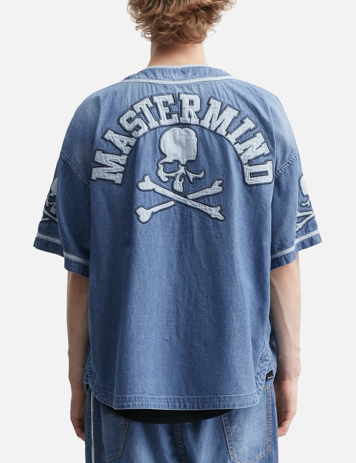 마스터마인드 재팬 Baseball Denim Shirt
