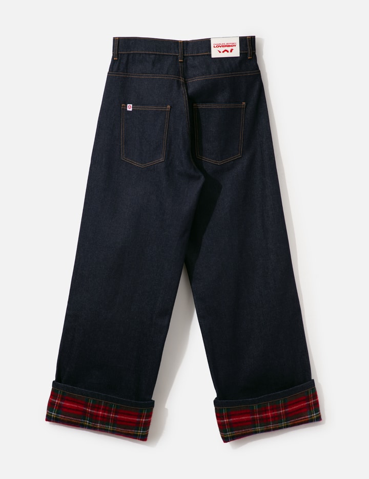 Charles Jeffrey Loverboy Scarf Wide Leg Jeans