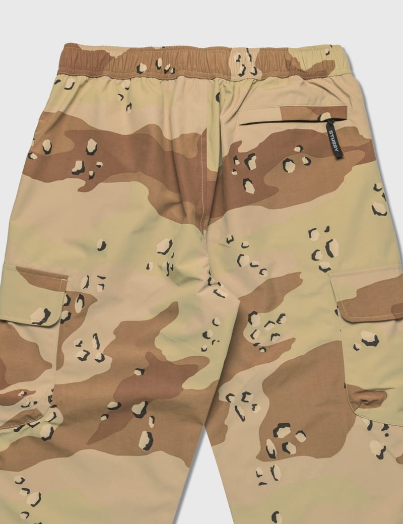 stussy camo taped seam cargo pant