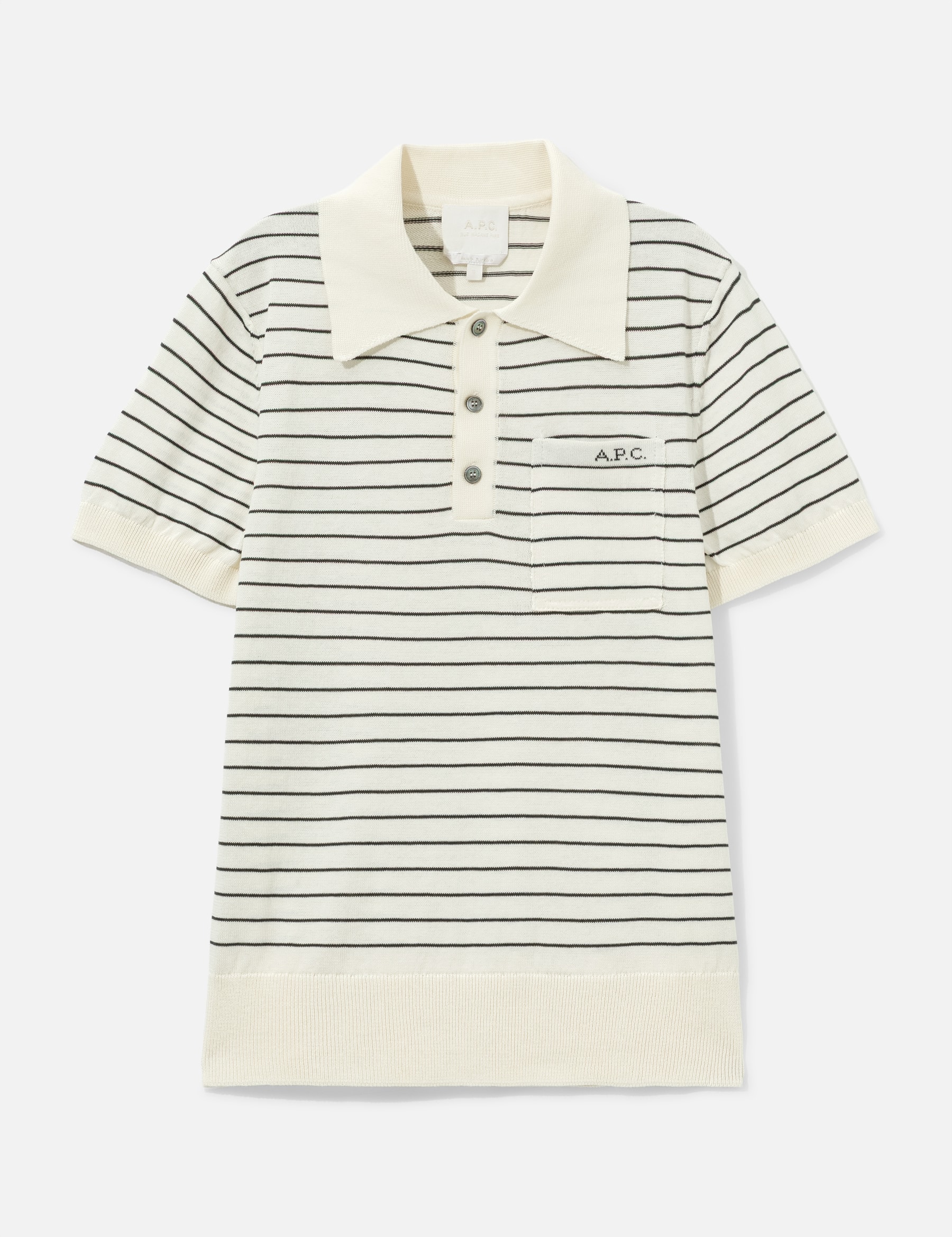Fitted Striped Polo view 16