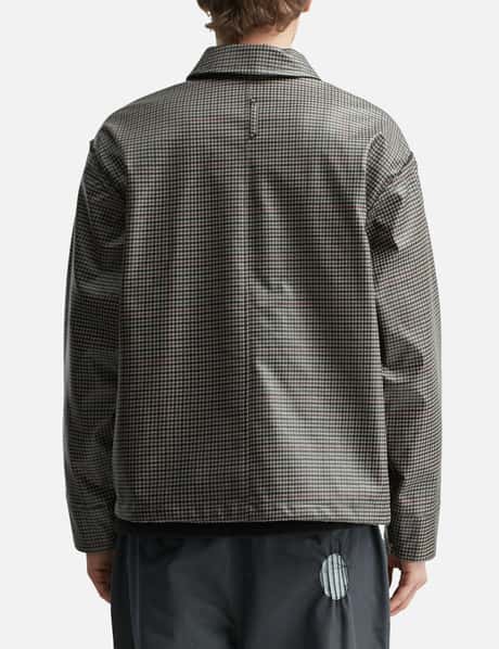 Reimagined Coated Houndstooth Check Jacket view 14