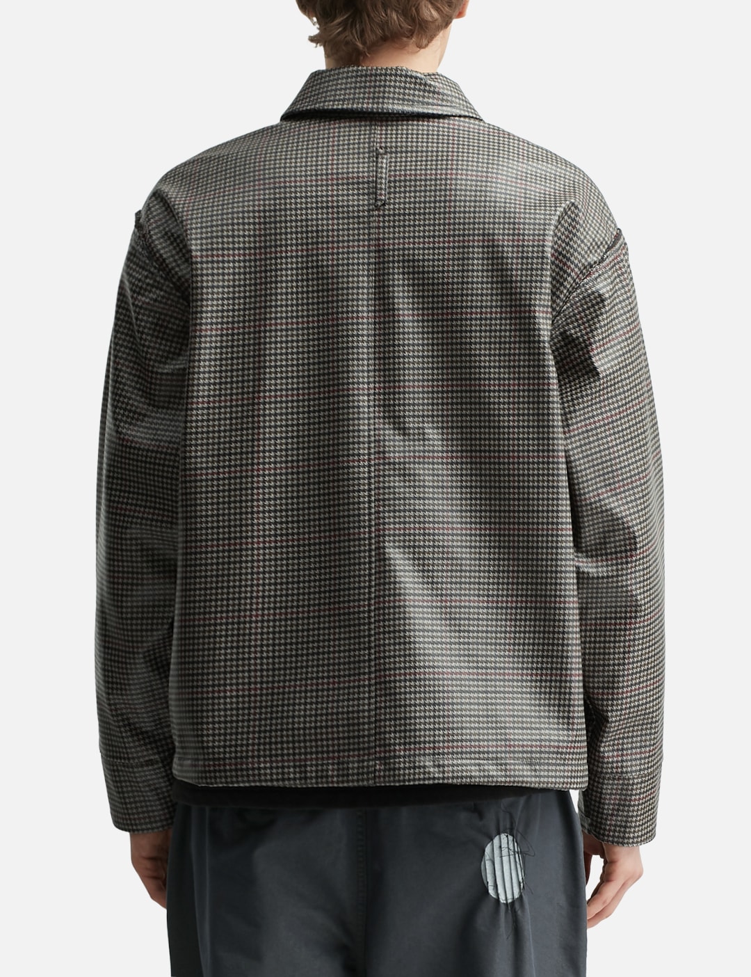 Reimagined Coated Houndstooth Check Jacket view 15