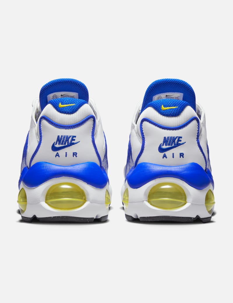 nike air max tailwind 4 white blue yellow
