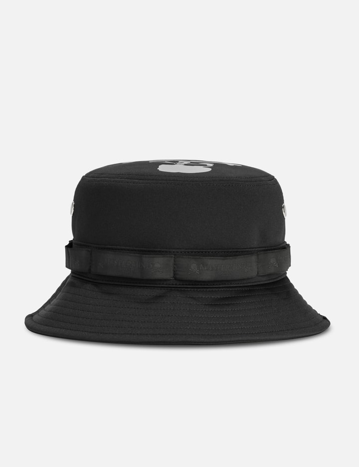 Mastermind Japan Reflective Adventure Hat In Black