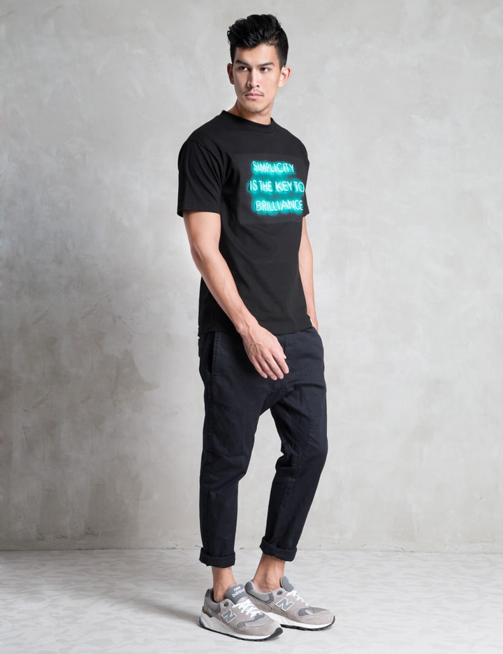 Black Neon Simplicity T-Shirt Placeholder Image